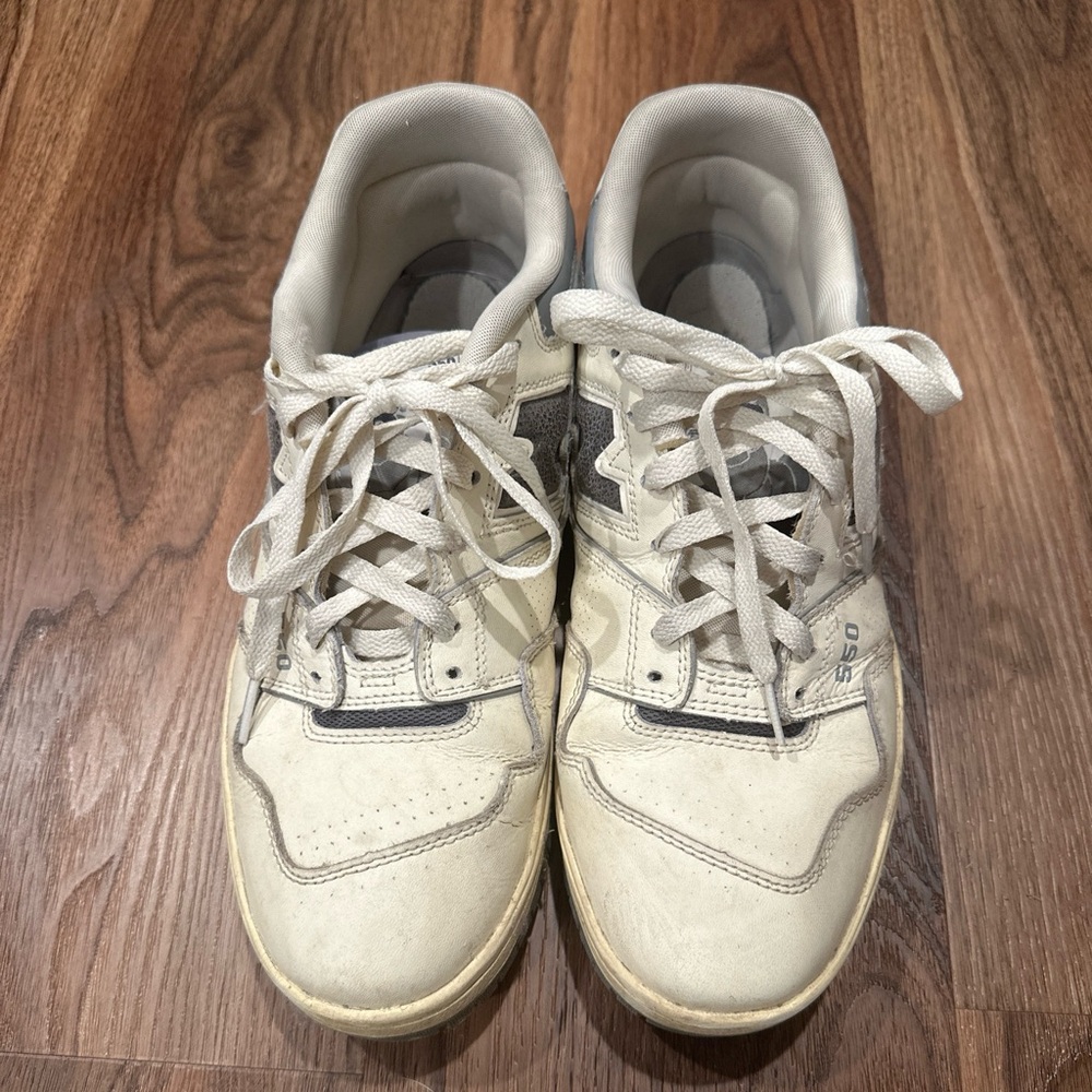 New balance 550 aime leondore size 10 cream